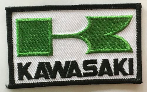 Kawasaki embroidered cloth patch. b040408