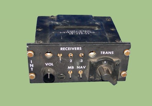 1964 aircraft radio signal distribution panel sb - 329 / ar