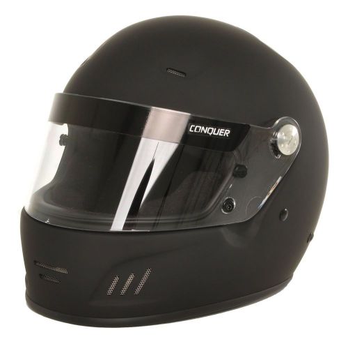 Snell sa2015 approved full face auto racing helmet by conquer (x-large)