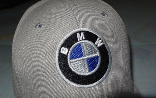 Bmw baseball cap hat embroidery logo (gray)