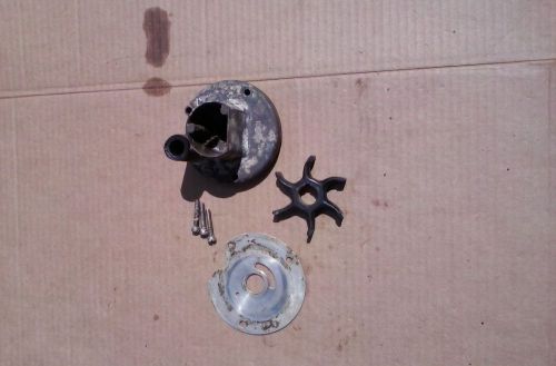 1966 evinrude water pump housing and impeller