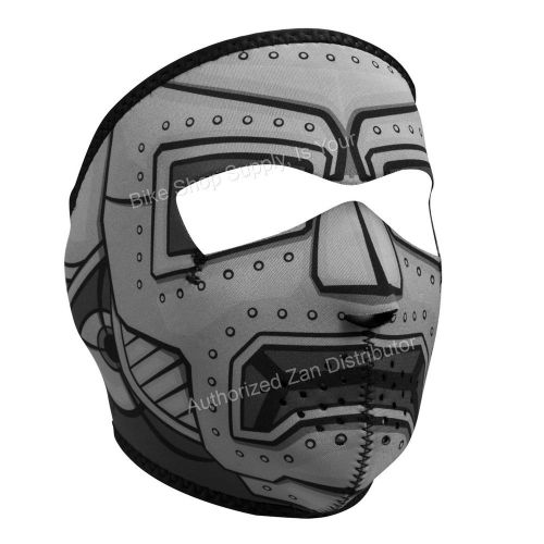 Zan headgear wnfm107, neoprene full mask, reverses to blk, alloy agent face mask