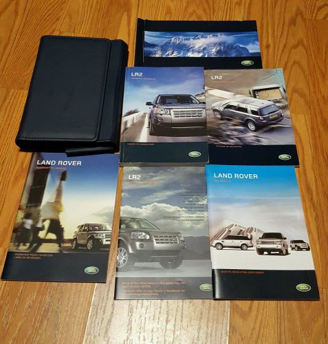 2007 land rover owners car manual with free shipping