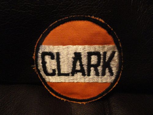 Clark gasoline patch - vintage - new - original - gas - oil