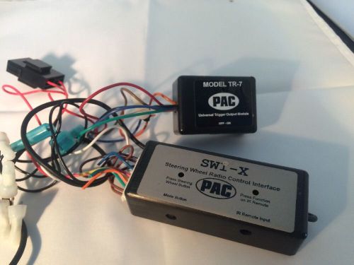 Lot 2 pac swi-x steering wheel radio control interface module &amp; tr-7 trigger mod