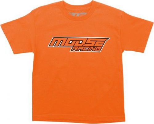 Moose racing velocity 2017 youth short sleeve t-shirt orange