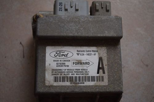 Airbag control module ford ranger 00 with bracket