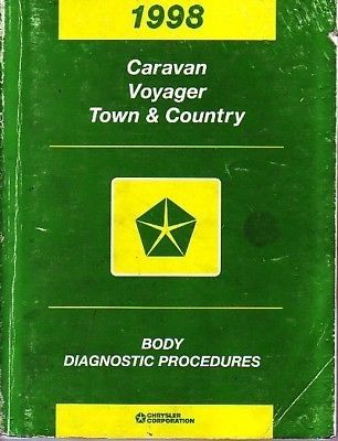 1998 dodge plymouth caravan voyager service manual body electrical diagnostics