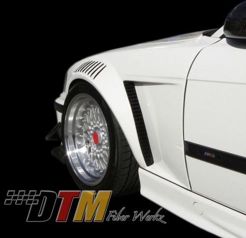 Bmw e36 92-99 gtr-s style vented wide body front fenders for 2 dr. only