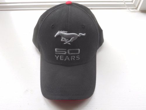Ford mustang 50 years hat, ford official licensed product new with tag