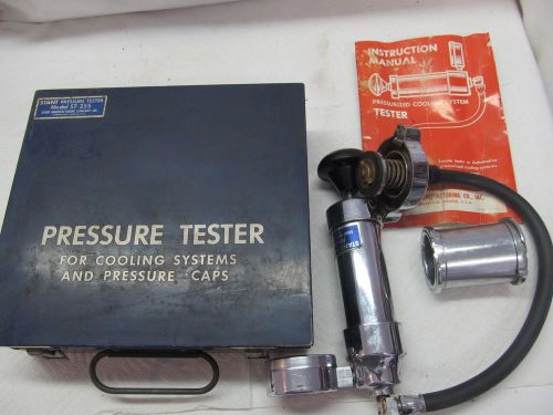 Stant radiator pressure tester for cooling system mo. st-255