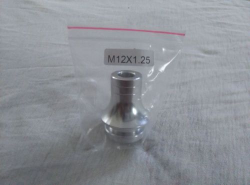 Shift knob boot adapter/retainer for manual gear shifter m12x1.25
