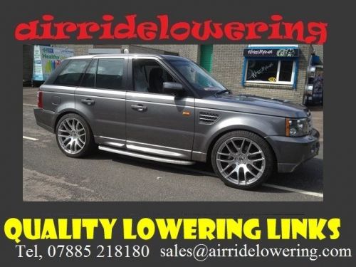 Sport range rover air suspension lowering links - full kit shipped free