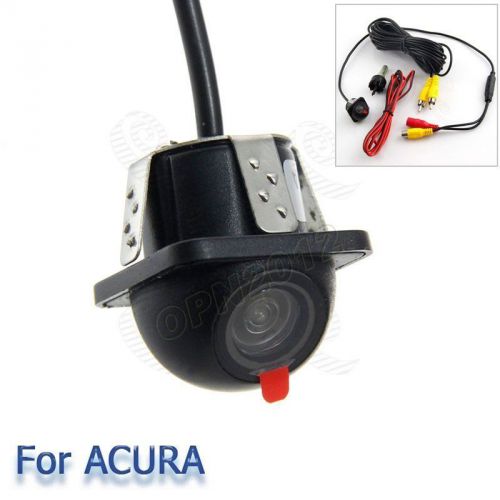 Car colored ccd reverse backup rear view camera night full vision hd for acura