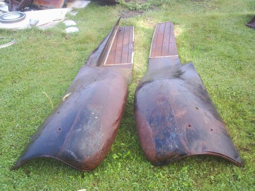 Ford model a front fenders with running boards