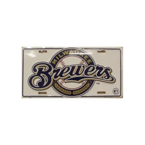 Milwaukee brewers license plate