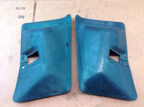 76-79 ford pickup truck green seat belt retractor covers 1976 - 1979