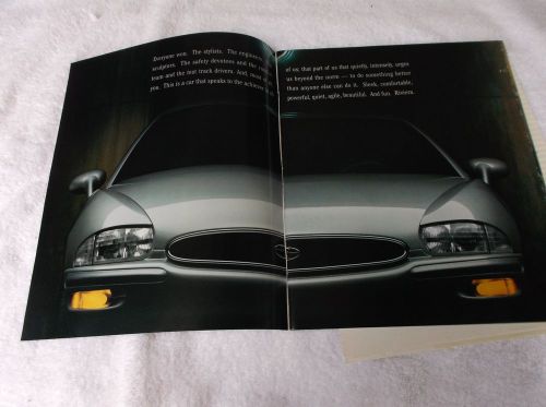 1995 buick riviera dealer brochure