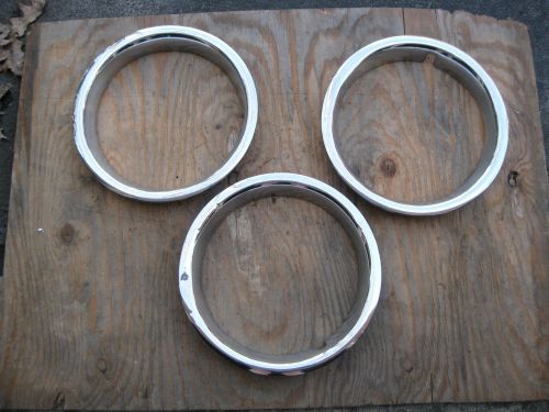 Wheel trim beauty rings 15&#034; inch set of 3