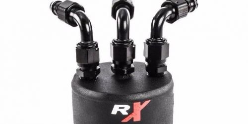 Rx dual valve oil catch can kit ford f150 5.0