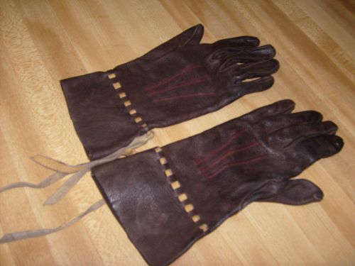 Womans leather motorcycle gloves