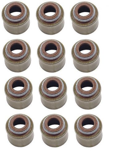 Mazda 323 mx-6 set of 12 engine valve stem oil seals stone b630 10 155