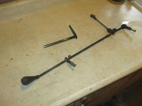 87-93 90 91 arctic cat reverse shift lever shifter &amp; linkage shaft pull arm rod