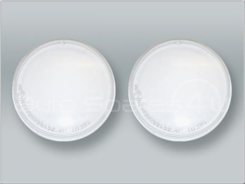 Clear low beam headlight lenses pair 1988-1994 bmw 7-series e32