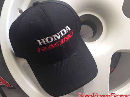 Honda racing embrd hat cap civic accord crx prelude cr-z nsx