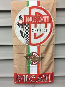Ducati Flag Banner ~ SportClassic monster MV Agusta Sebring Streetfighter Mach 1, US $24.95, image 1