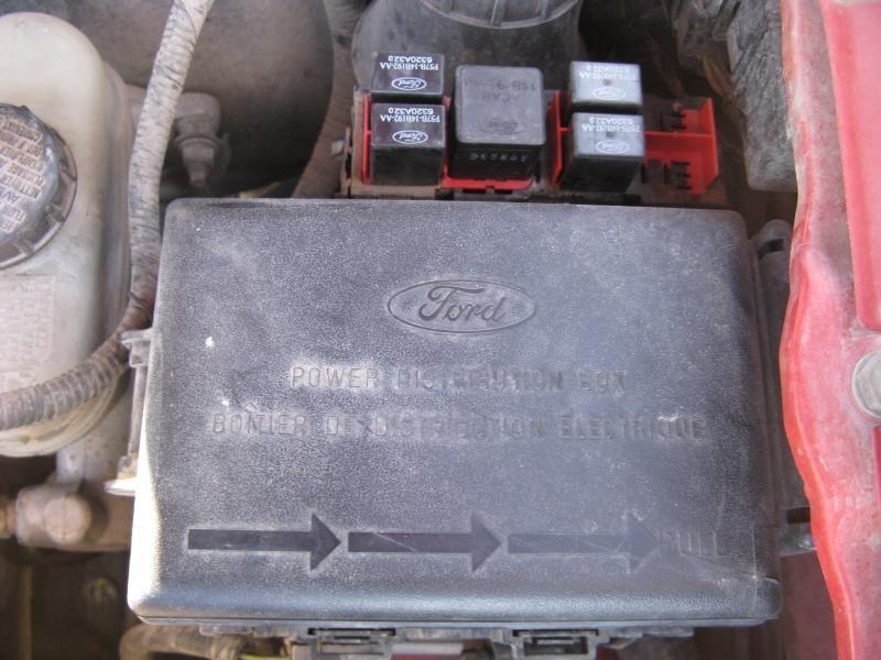 97 ford f150 fuse box under hood engine compartment 4.2l v6