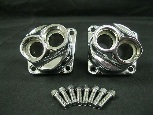 Chrome evo tappet blocks for big twin 84 & later
