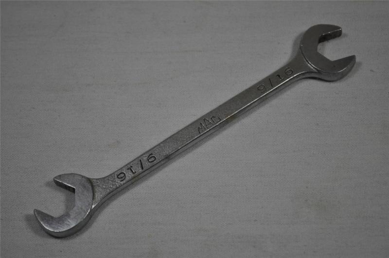 Mac tools da18 9/16 open ended wrench - 6 1/4 inches long