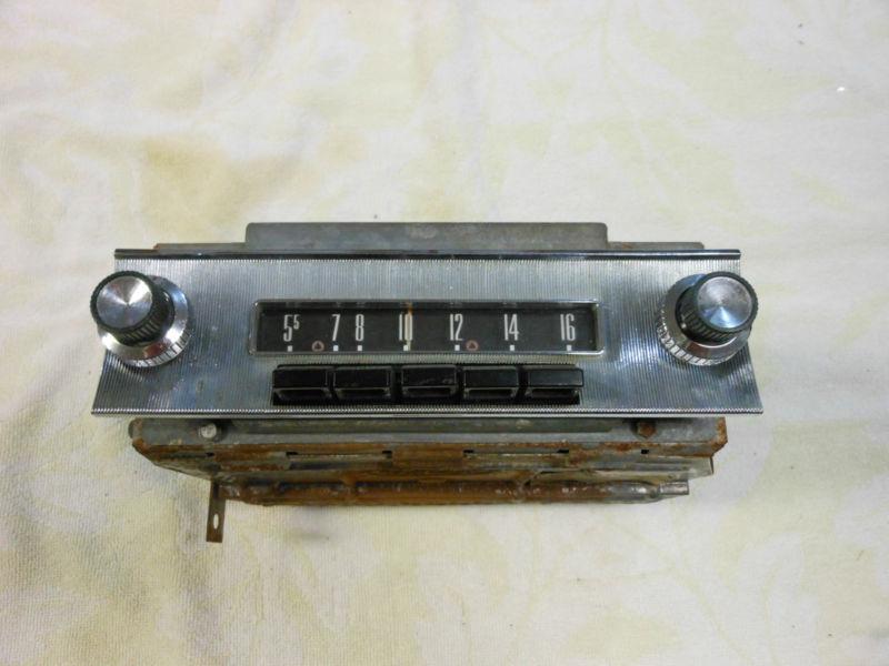 1957 ford am radio bezel