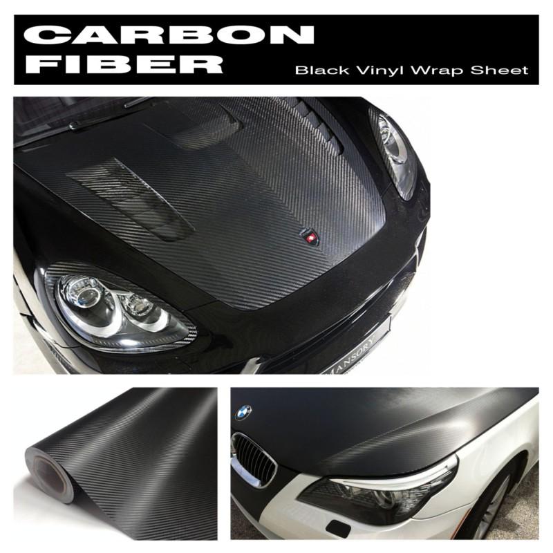 120" x 60" carbon fiber vinyl wrap 3d professional bubble free air release #13