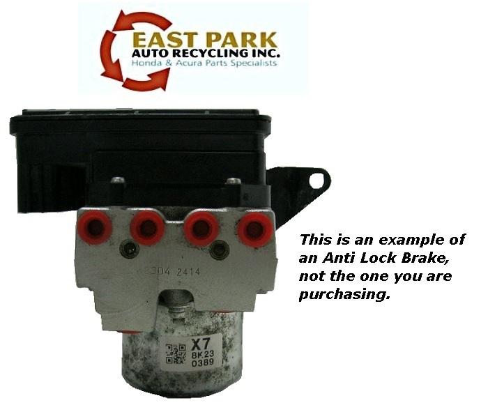 Anti-lock brake part modulator assm 98 99 00 01 02 honda accord  mt #151321