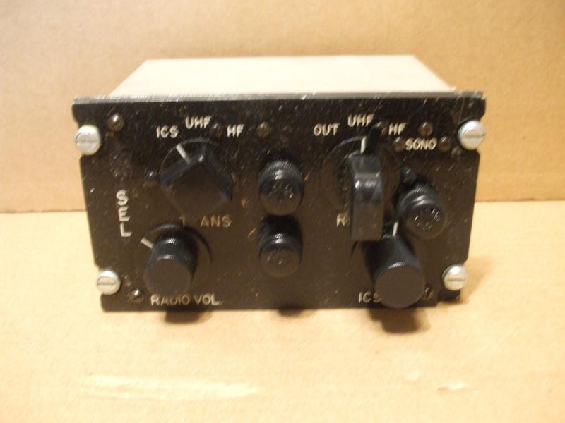 Aircraft radio control panel ww2 navy surplus 1945 (unused) 