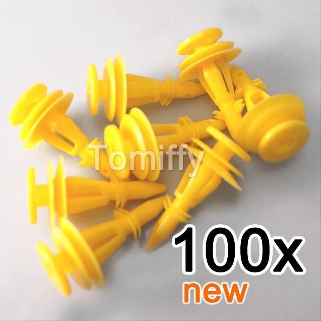 100x jeep grand cherokee breeze chrysle tail door panel clips retainer 6502991