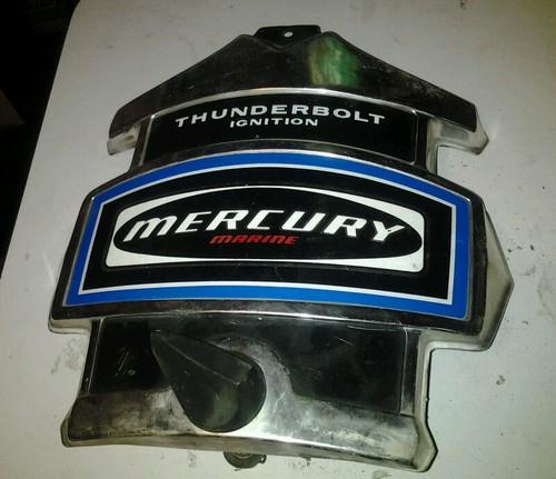 Older mercury outboard 65 hp merc 650 front face plate