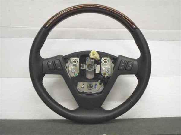 Cadillac srx leather & wood steering wheel oem lkq