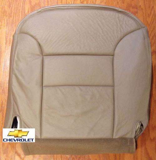 96 97 98 chevy suburban tahoe lt ls leather driver side bottom seat cover tan