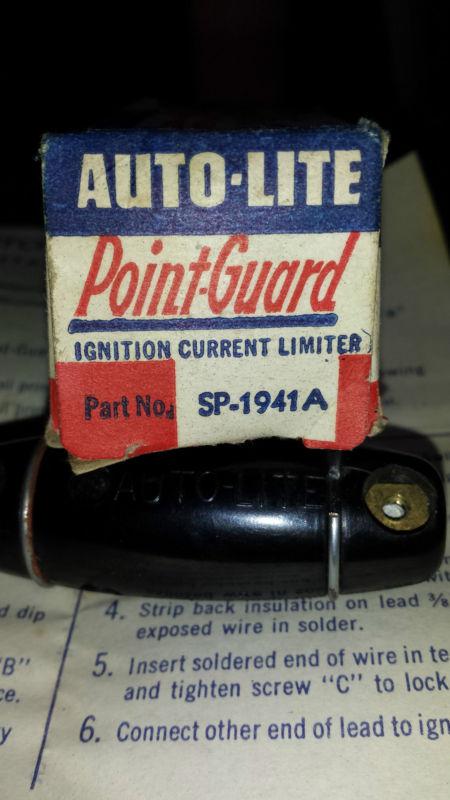 Nos auto-lite point guard ignition current limiter