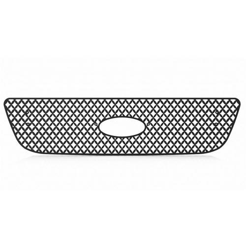 Ford f150 99-03 bar-style black diamond mesh front metal grille trim cover