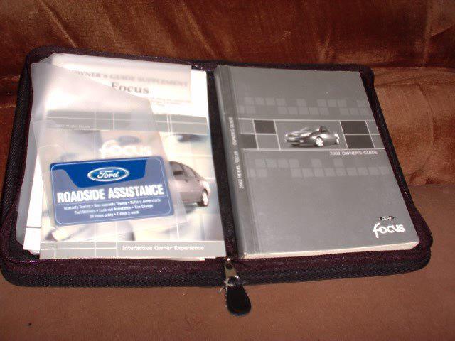 2002 ford focus owners manual