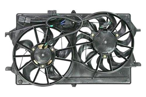 Replace fo3115119 - 2001 ford focus dual fan assembly car oe style part