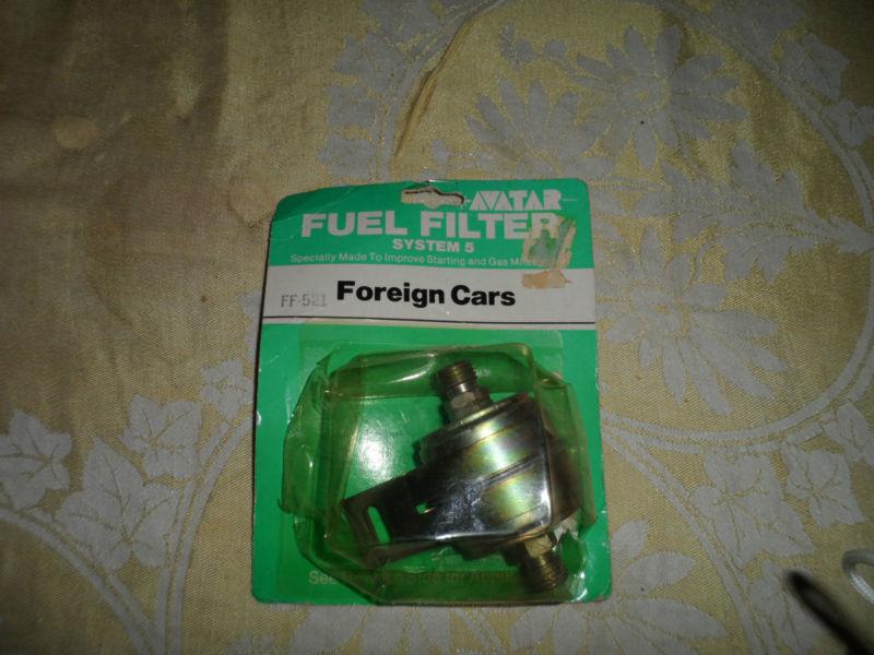 Toyota fuel filter vintage syst/5 celica st/carina ff521 1971-73 avatar usa made