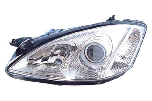 Replace mb2502160 - 2007 mercedes s class front lh headlight assembly halogen