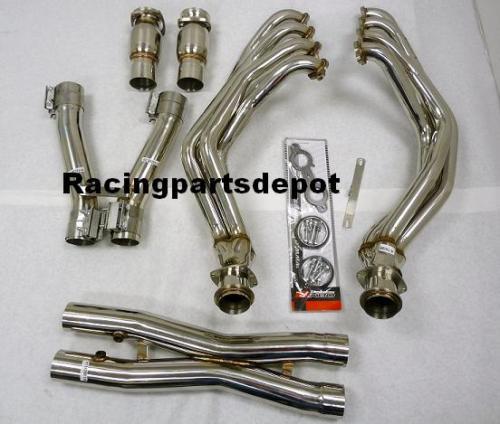  obx full exhaust catted headers corvette 05-08 z06 ls7