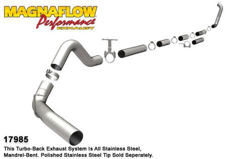 Magnaflow 17985 ford diesel 7.3l diesel, 4in custom builder pipe kit exhaust