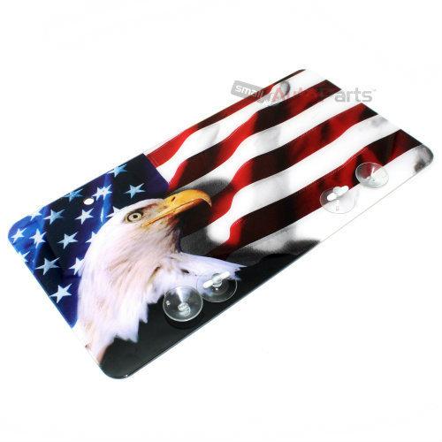 New!!! usa american flag eagle novelty license plate tag for auto-car-truck